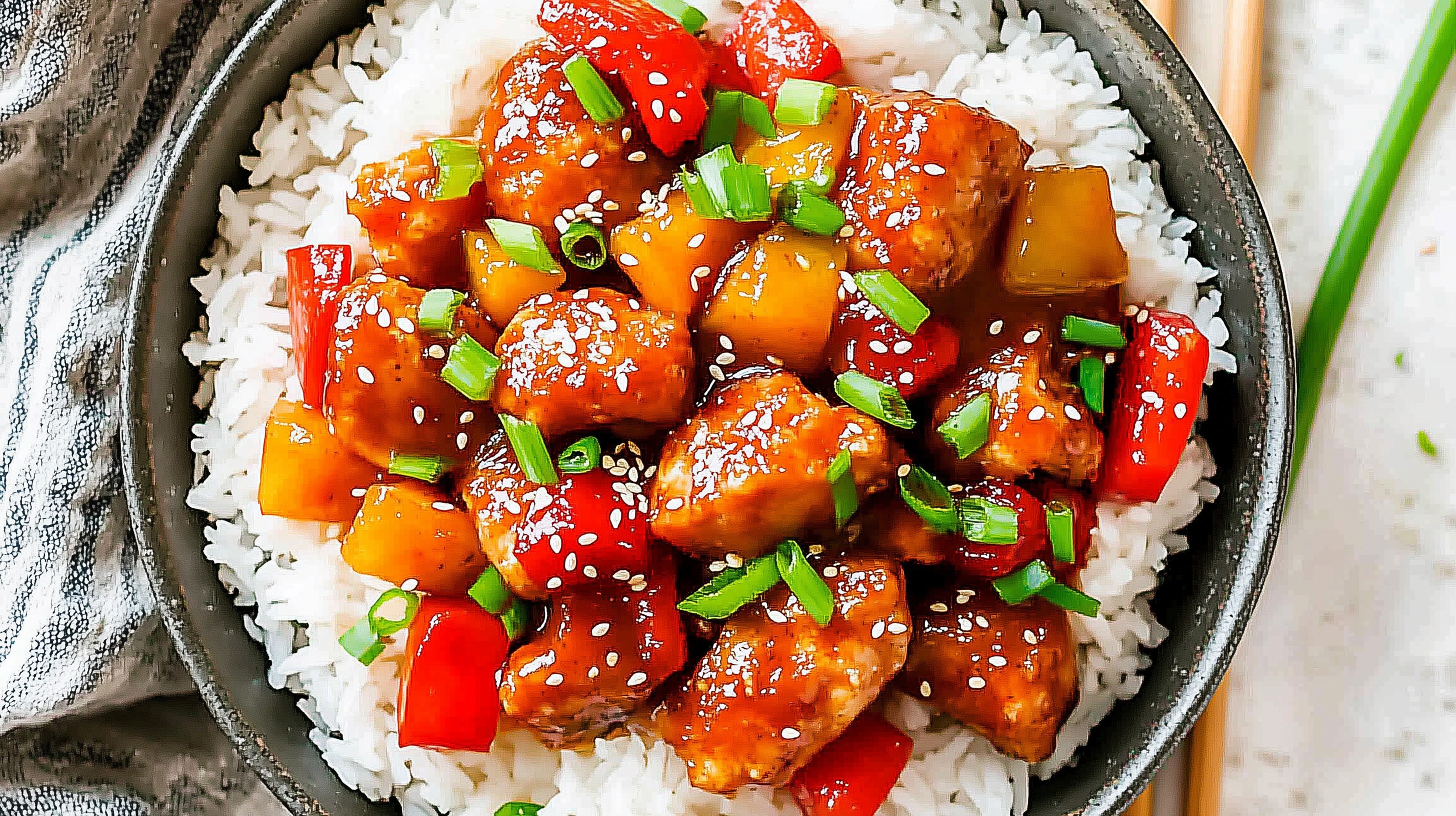 Kip in Zoetzure Saus