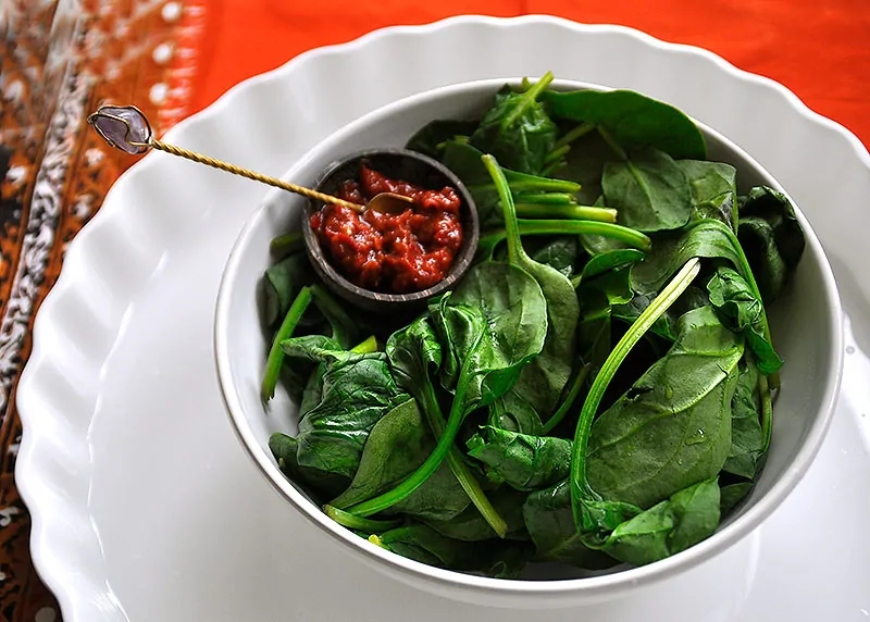 Spinazie Salade